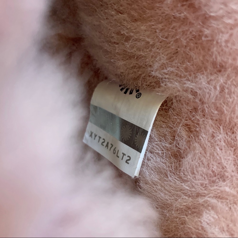UGG Mini Bailey Button II Pink Crystal Boots - Picture 6 of 6